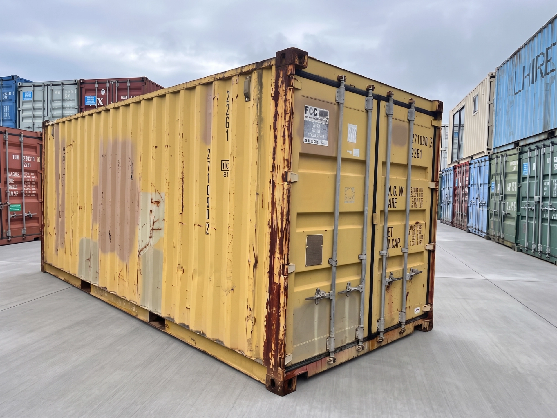 Grade 1 shipping container — “As-Is”