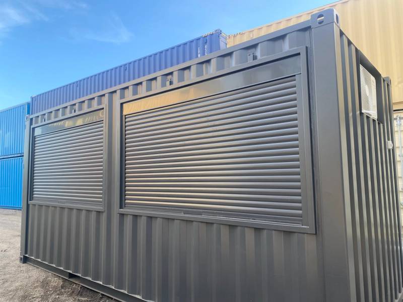 The 20ft feedlot servery fit-out