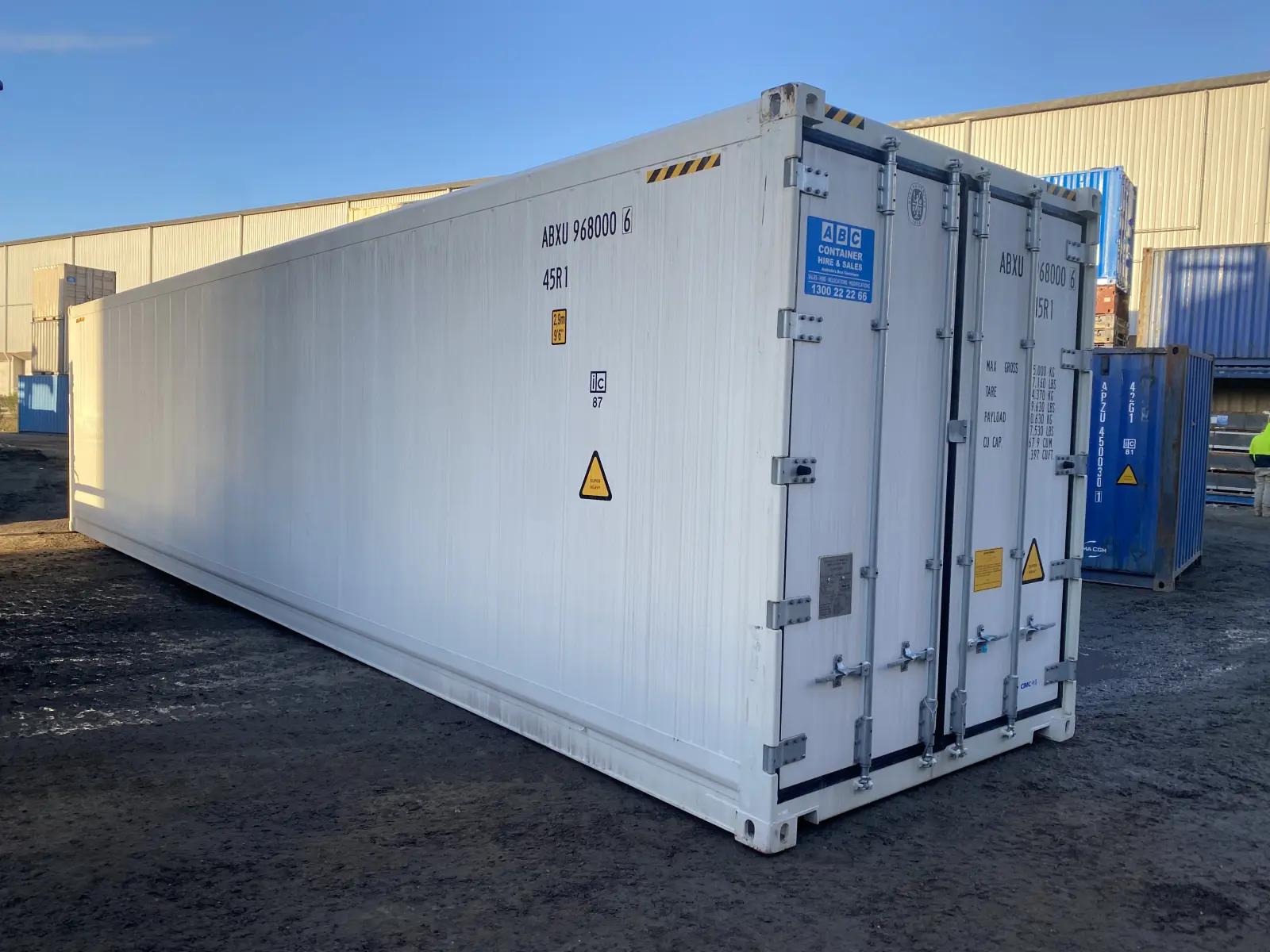 40ft Refrigerated High Cube Shipping Container