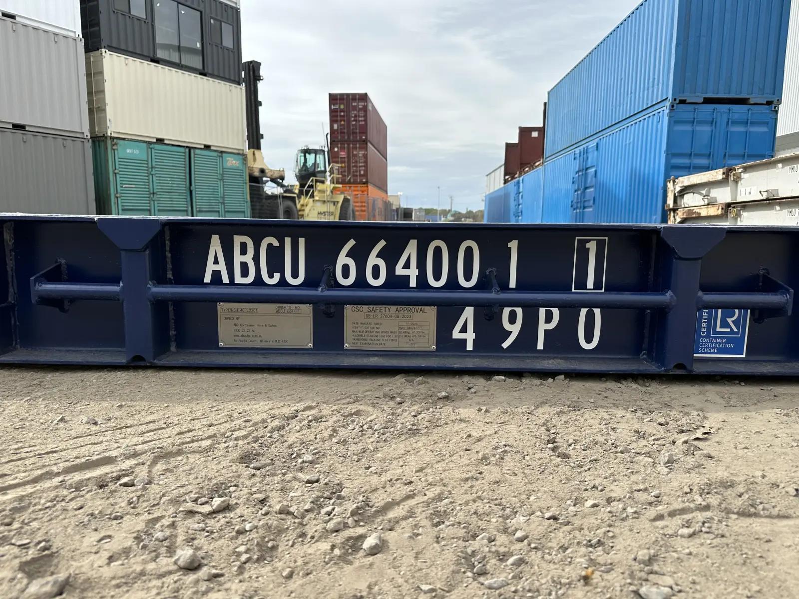 40ft Platform w' Twist Lock