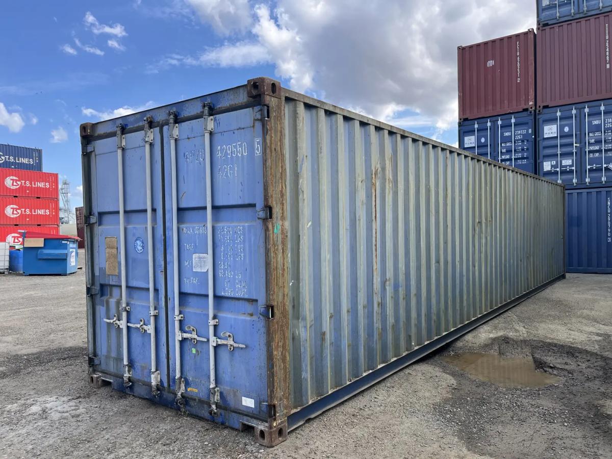 Used 40ft Standard Height Shipping Container