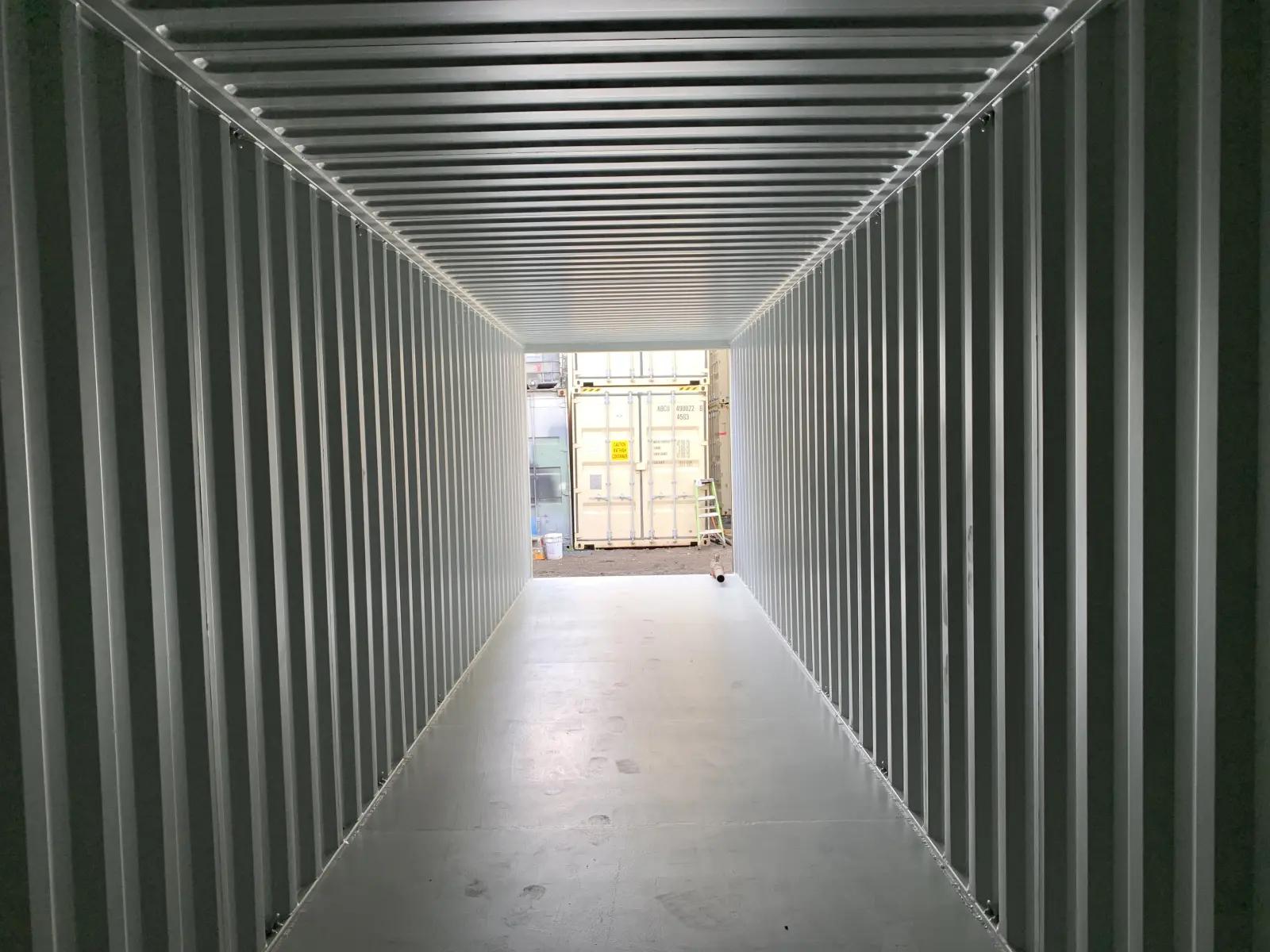 40ft High Cube Shipping Container w' Steel Floor