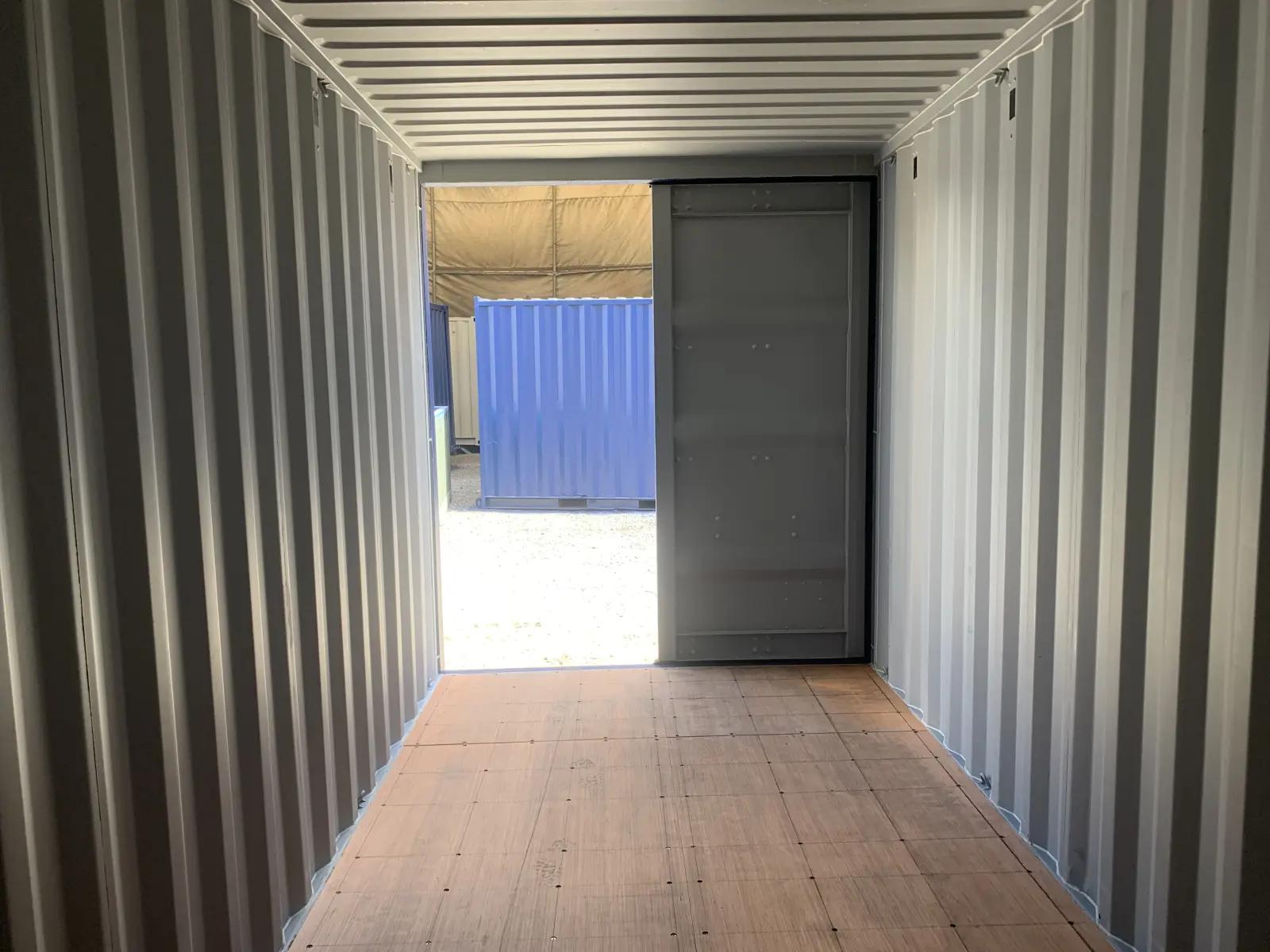 20ft High Cube Shipping Container w' Doors Both Ends