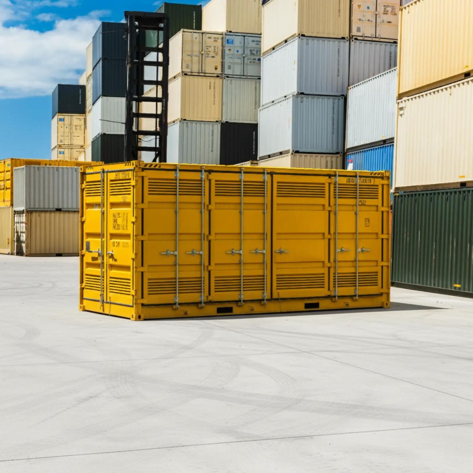 20ft Dangerous Goods Shipping Container w' Side Opening