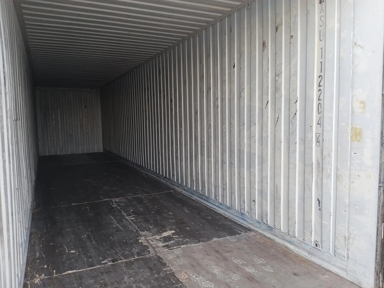 Used 40ft High Cube Pallet-Wide Shipping Container