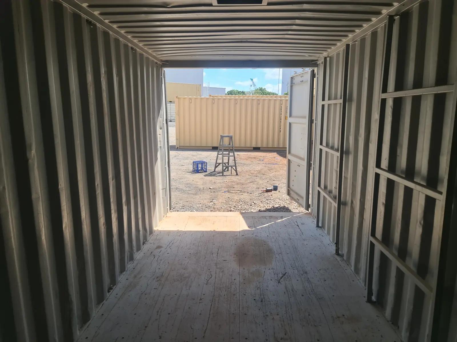 21ft Plumbers Box Shipping Container