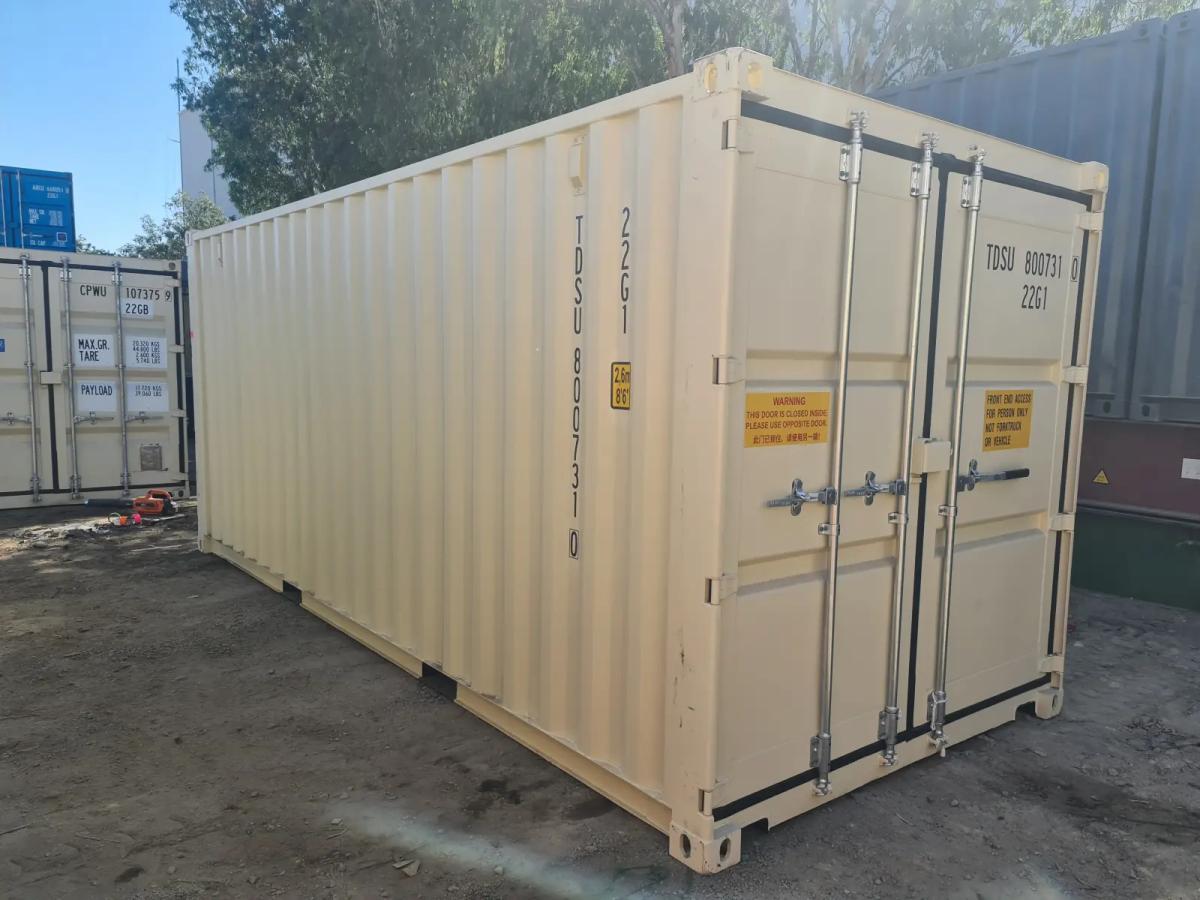 20ft Shipping Container w' Doors Both Ends