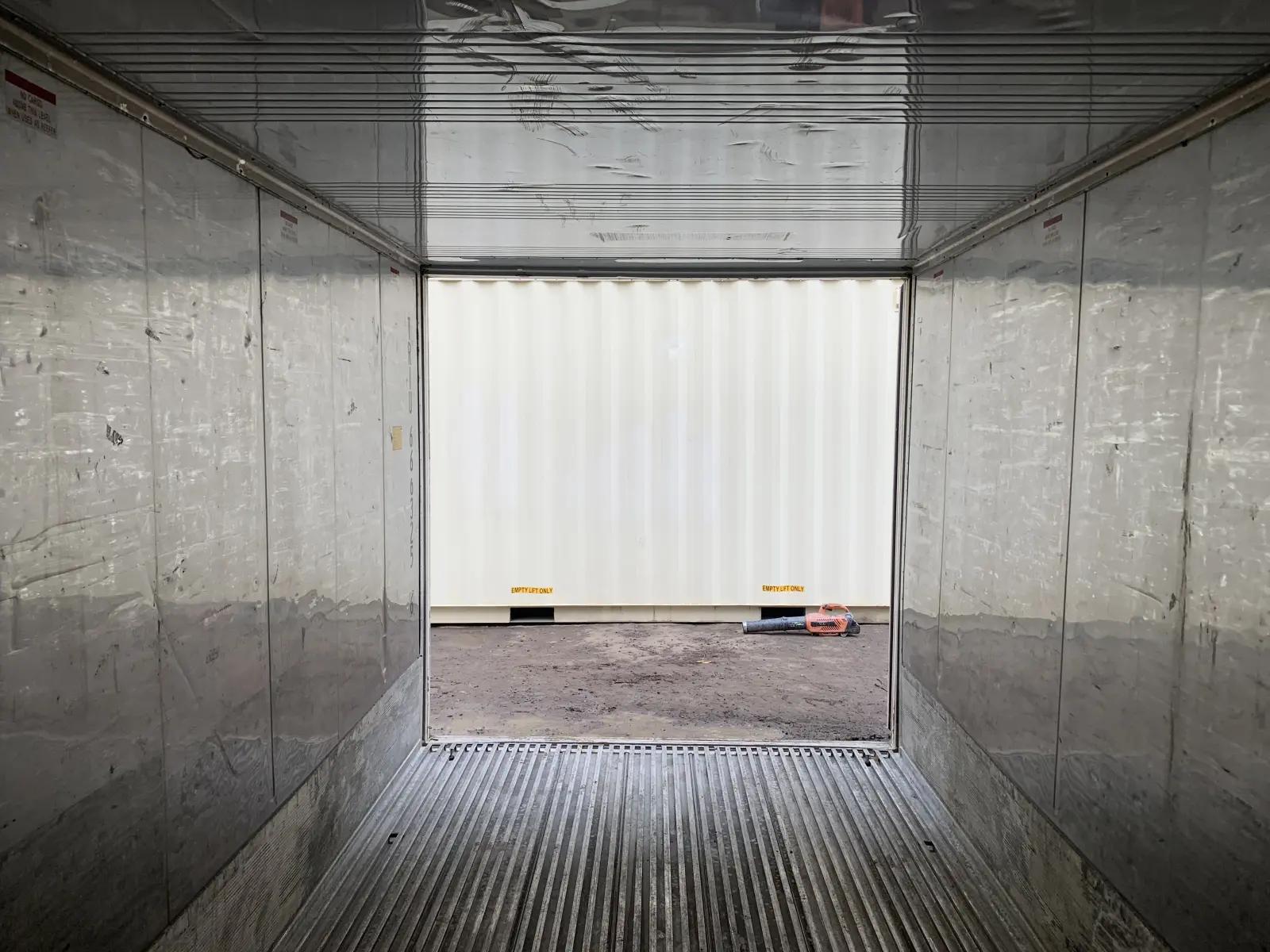 Used 20ft Refrigerated Shipping Container, Non-Operational