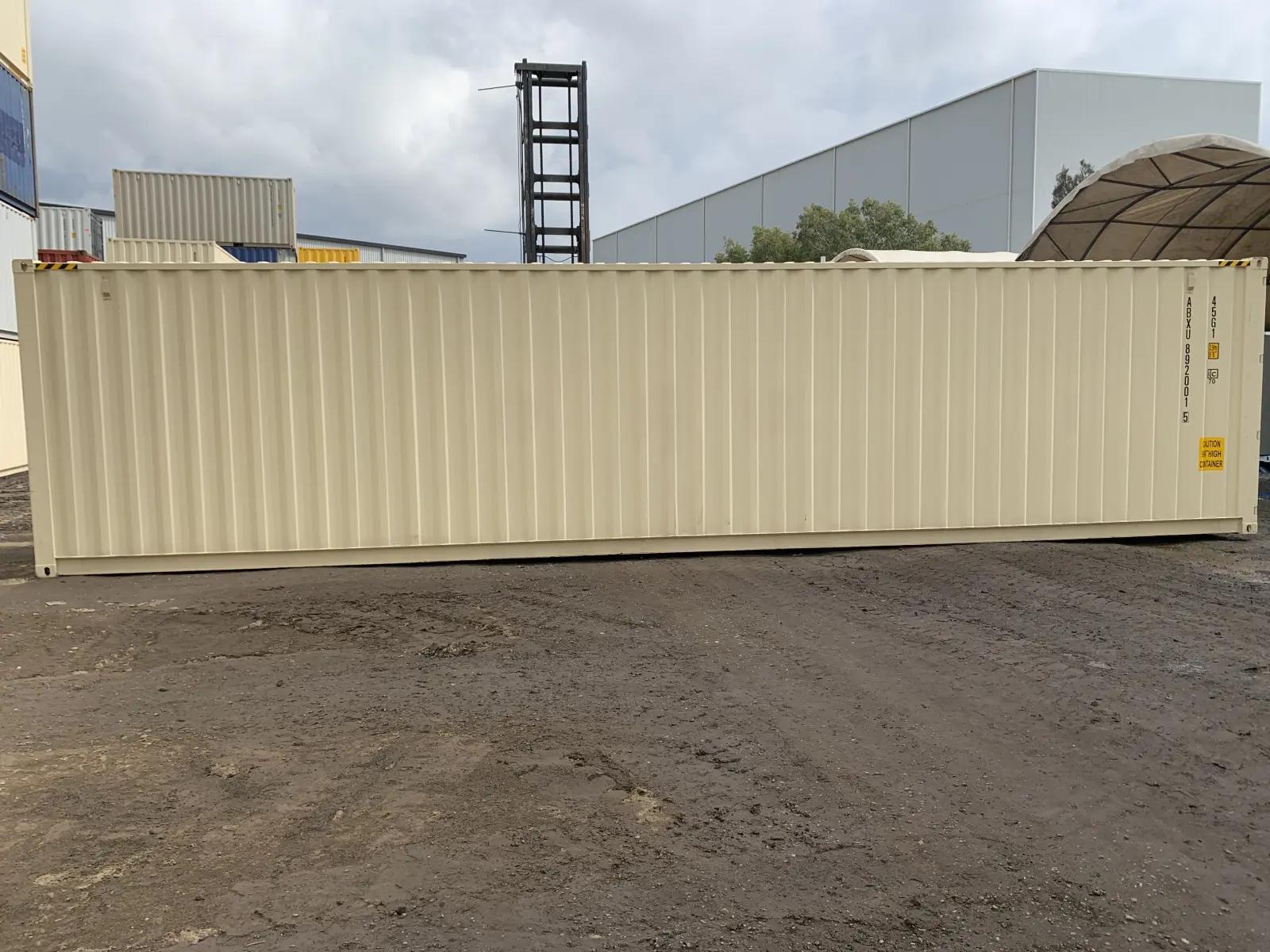 40ft High Cube Shipping Container w' Steel Floor