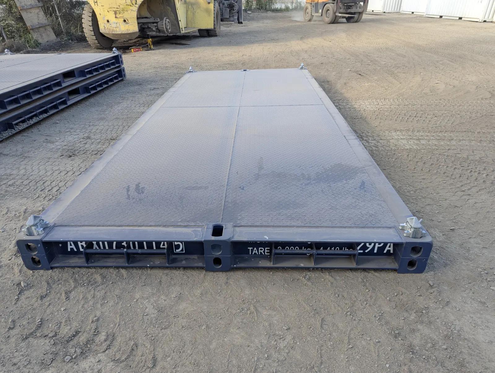 20ft Platform w' 3 cnr casts