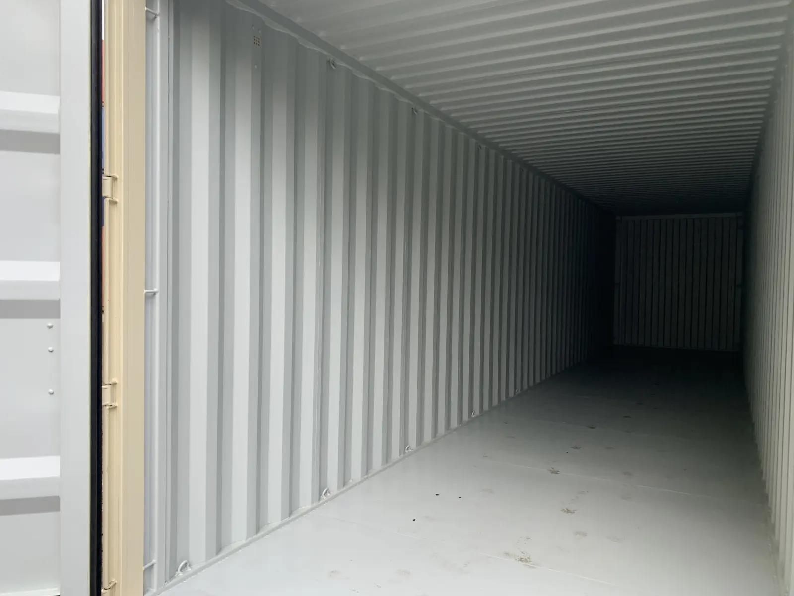 40ft High Cube Shipping Container w' Steel Floor
