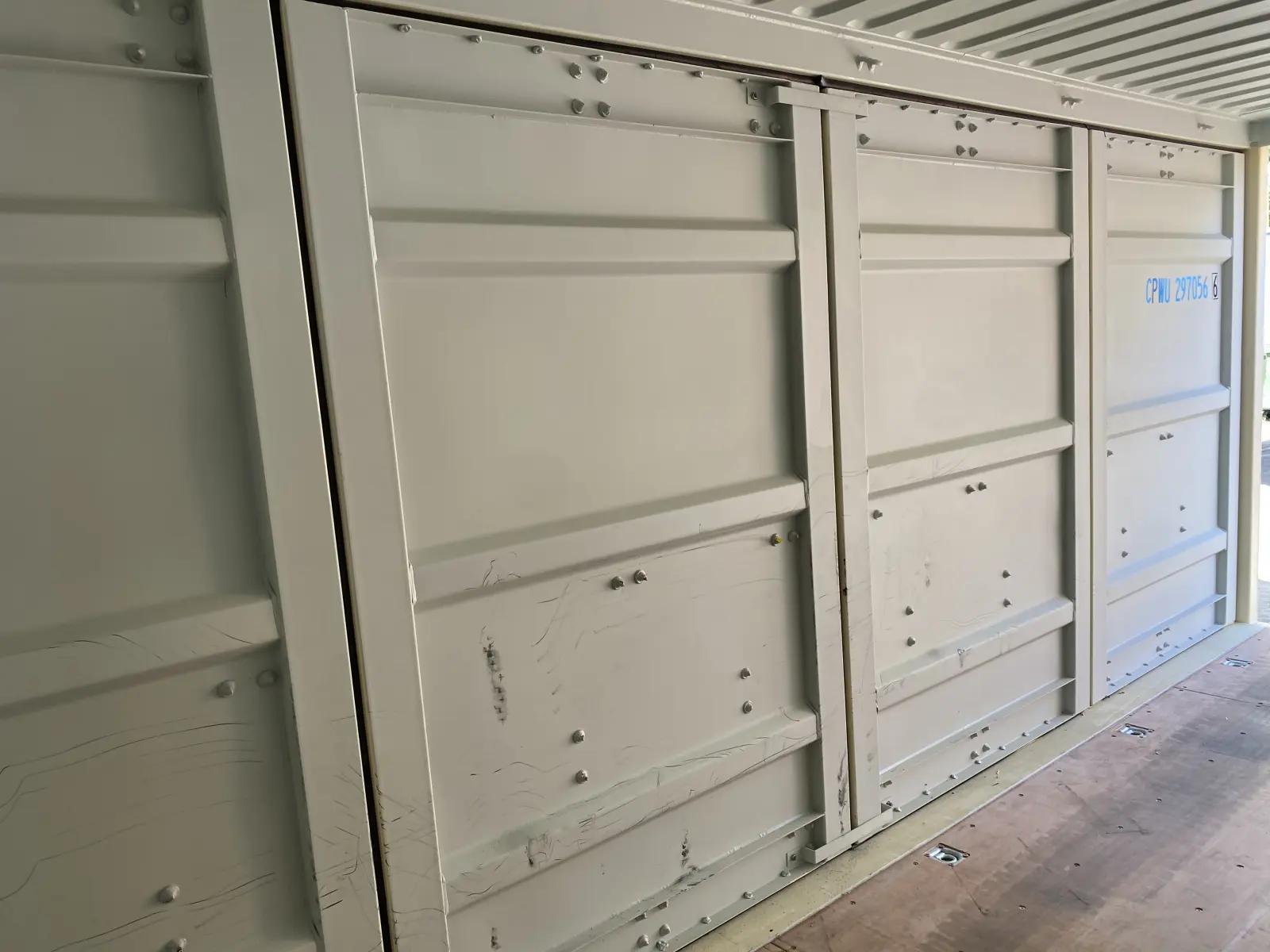 20ft Shipping Container w' Full Side Opening