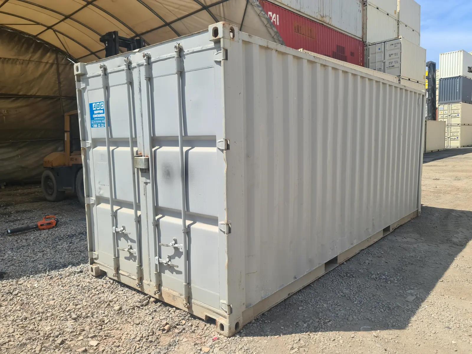21ft Plumbers Box Shipping Container