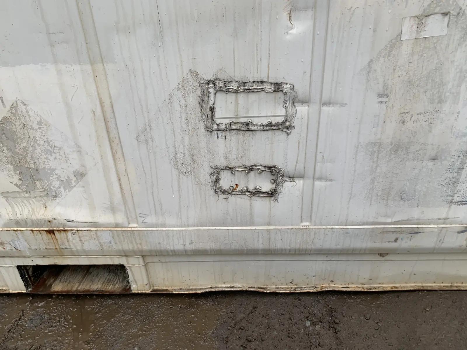 Used 20ft Refrigerated Shipping Container, Non-Operational