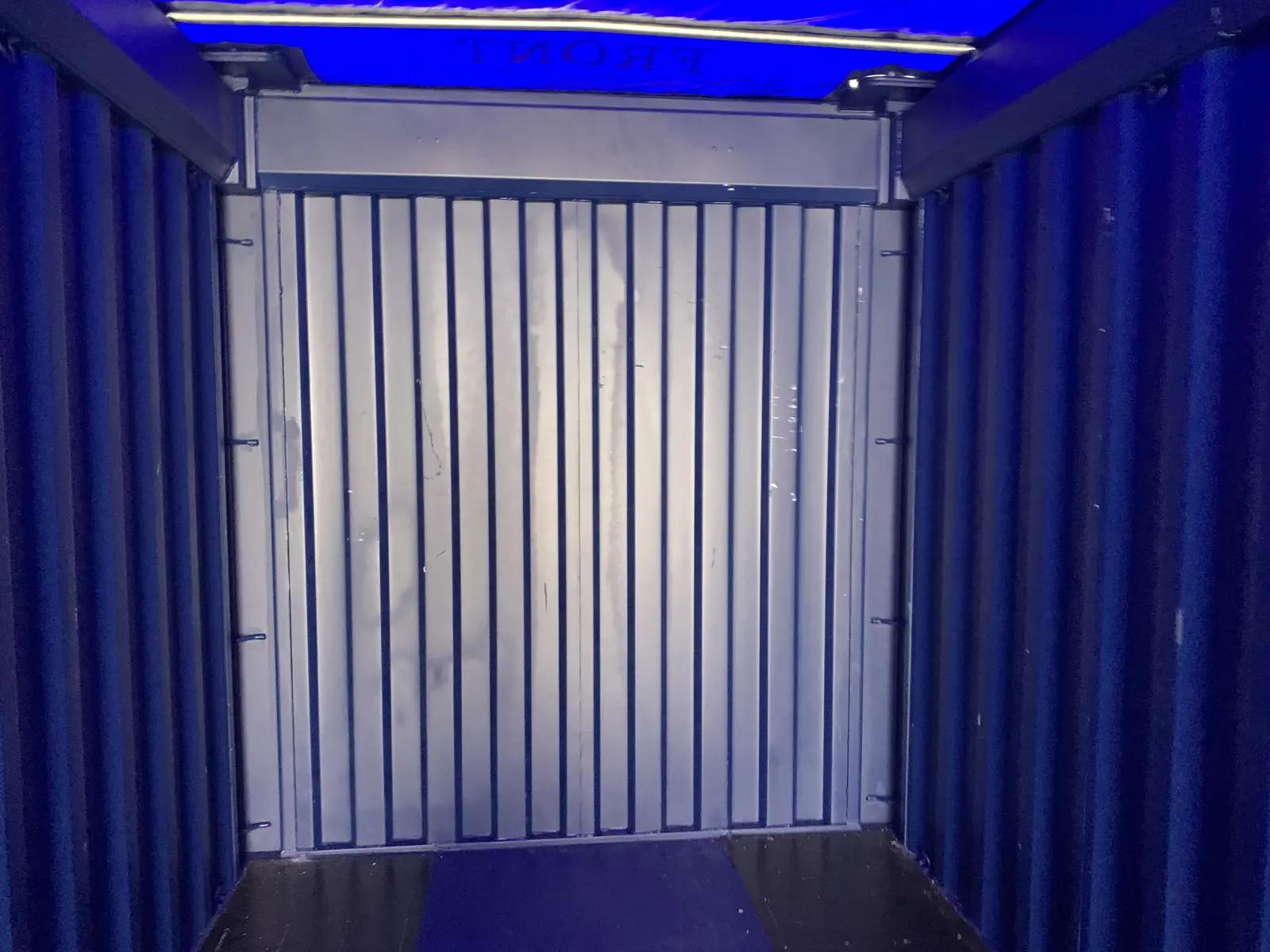 40ft High Cube Open Top Container w' Tarp And Bows