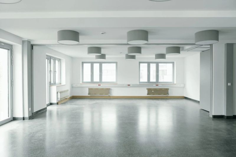 Aula met slijtvaste projectvloer