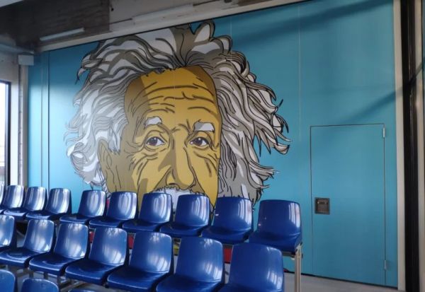 Mobiele Paneelwand met Custom print - Gebouw N