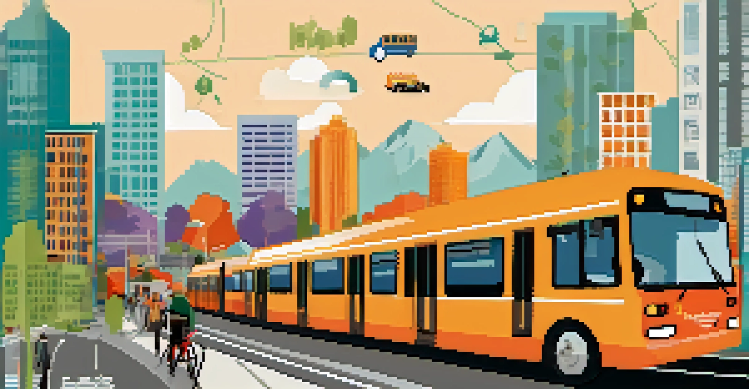 An infographic showing the benefits of public transportation in Utah with icons and statistics.