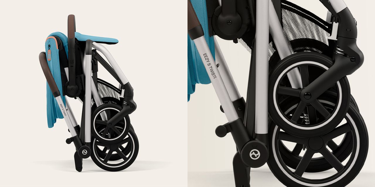 Ihopfälld Cybex Libelle resevagn