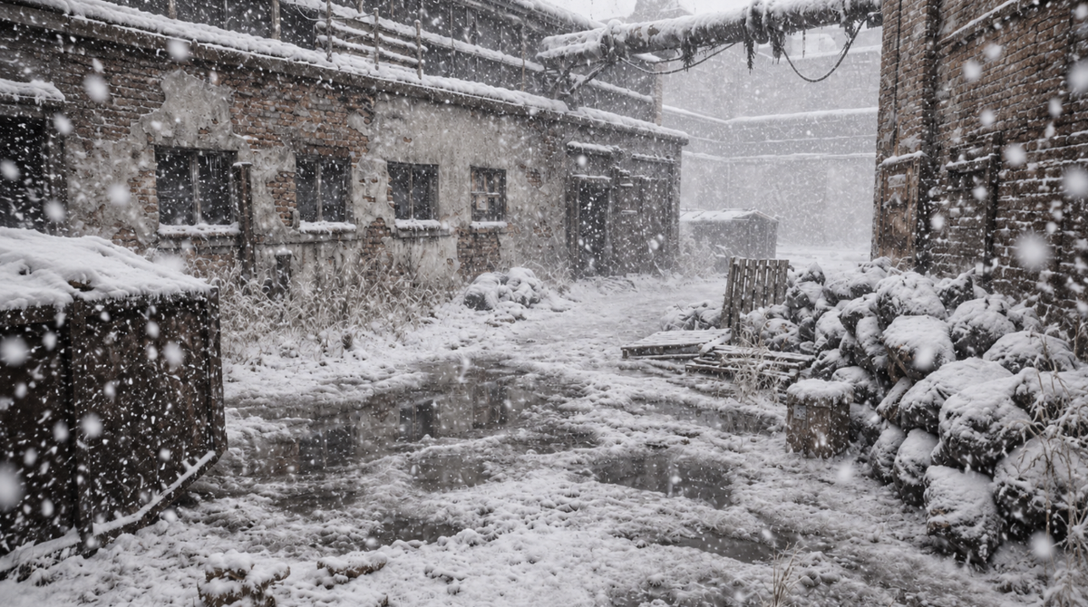 A 36 Million-Splat Snowstorm in Chrome: When a Digital Twin Starts Behaving Like a World