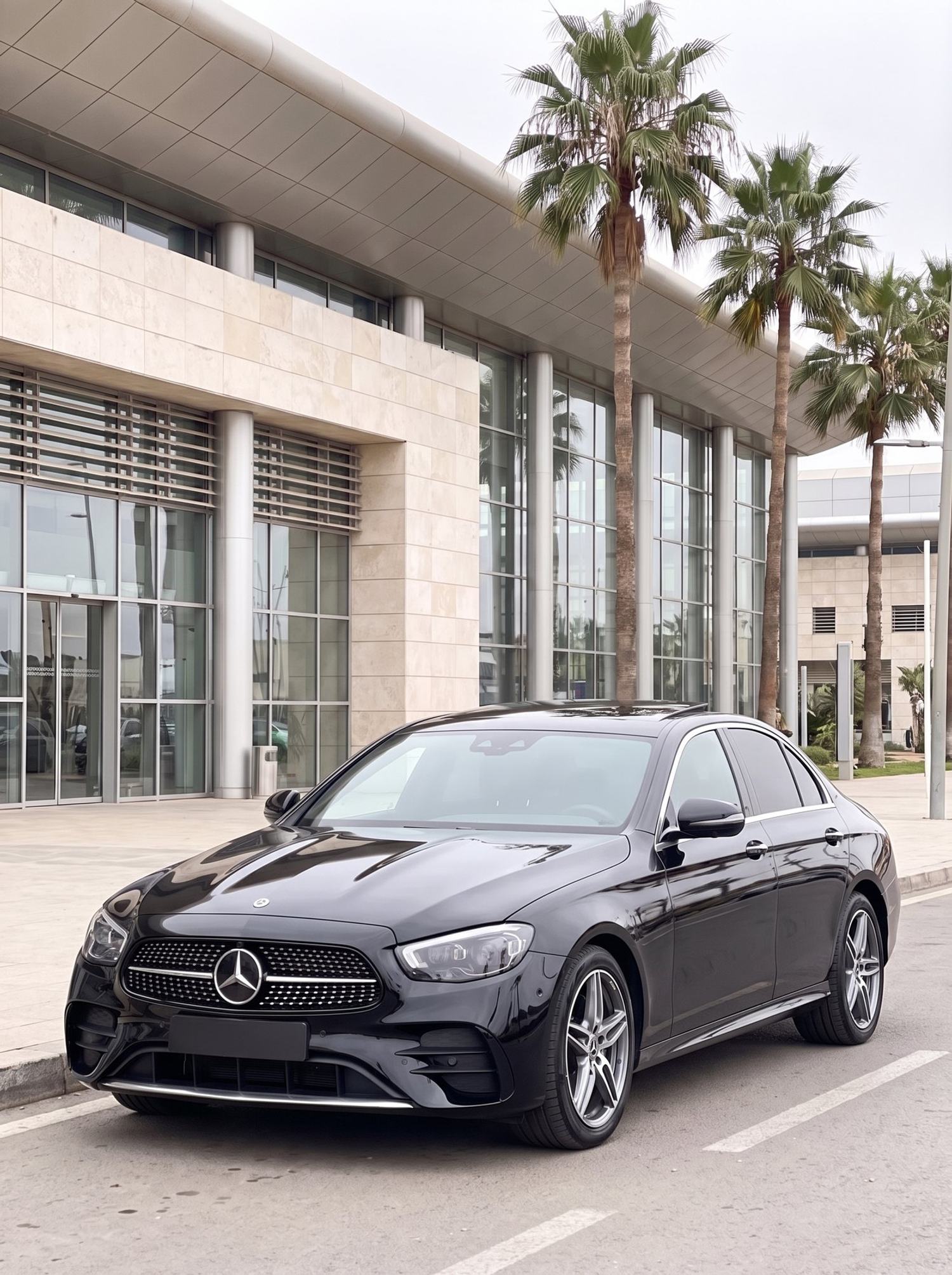Mercedes E-Class, a luxury VIP with driver in Agadir