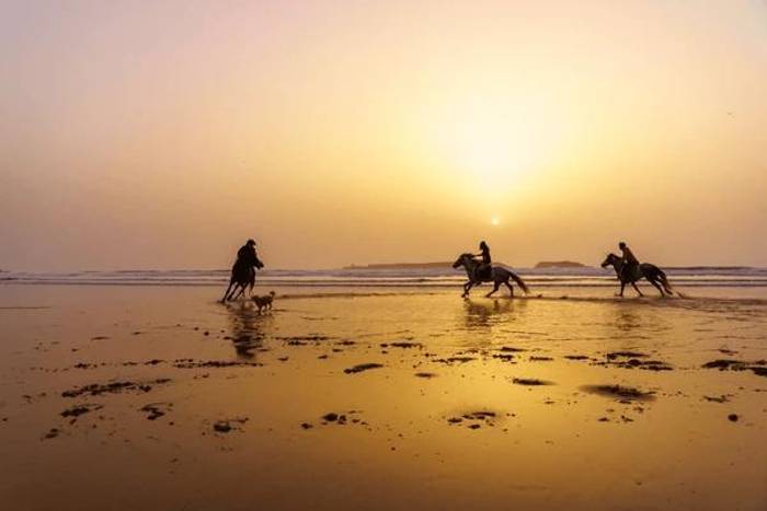 Horse Riding on the Beach 2