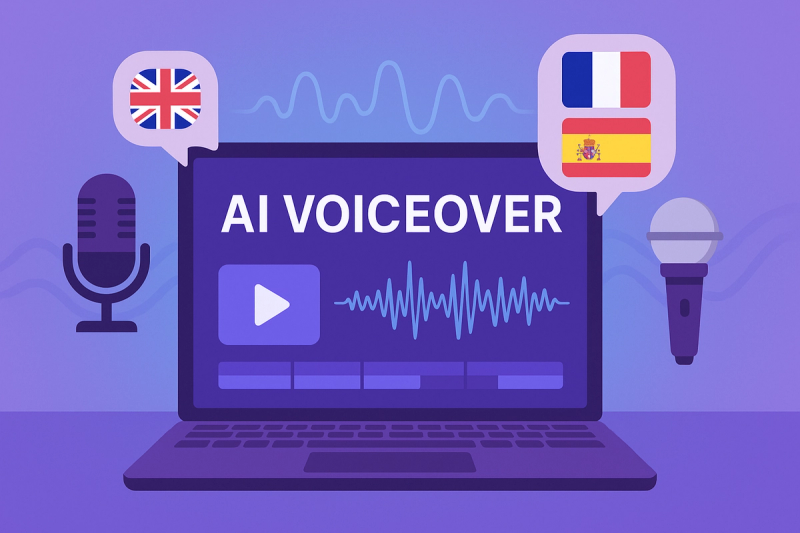 AI-Powered Voiceover for Video