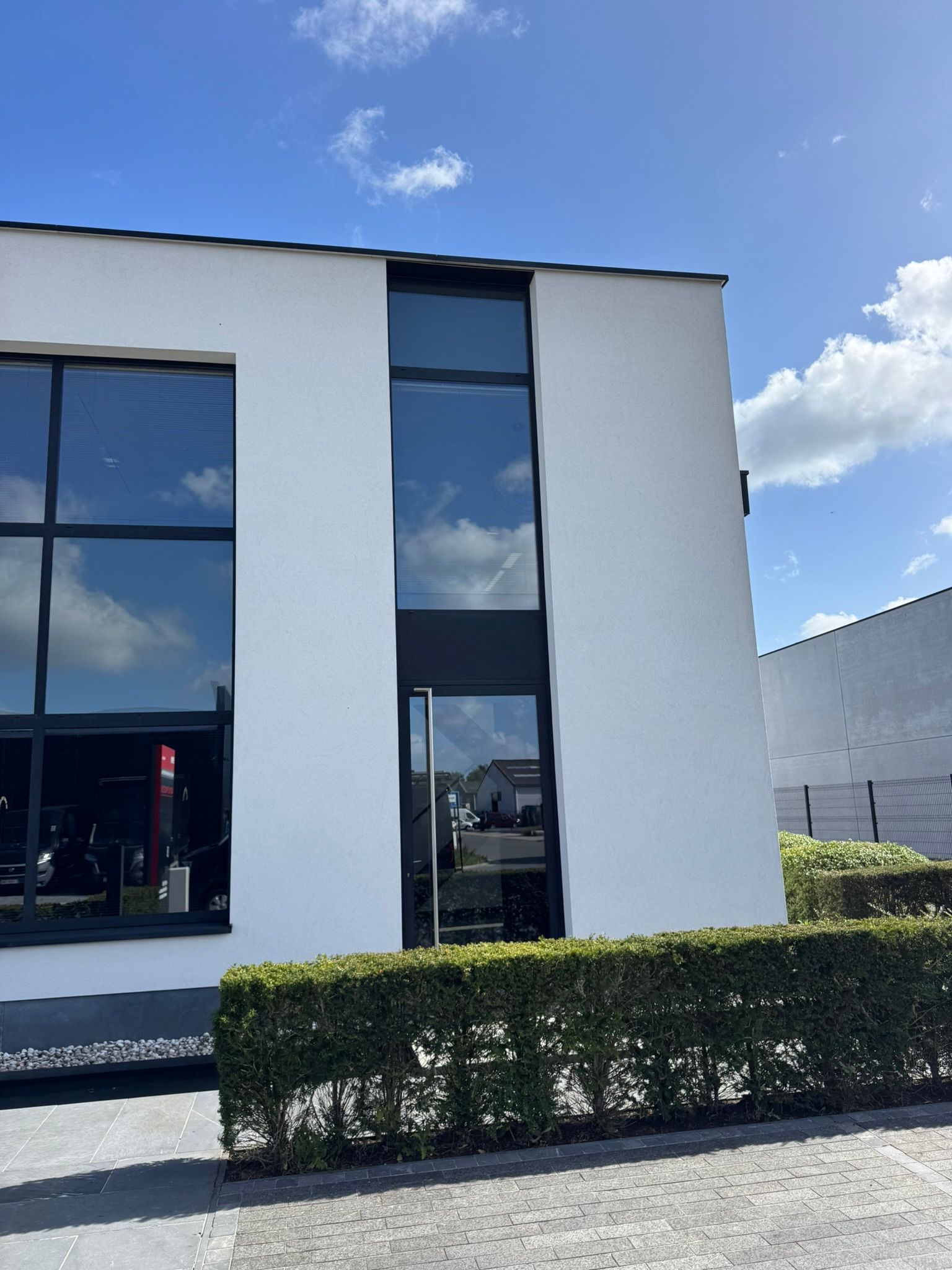 Crepi reinigen na - Nijverheidsweg in Merelbeke