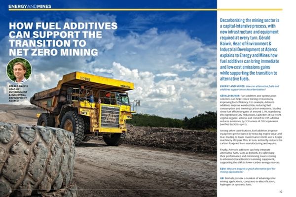 How Fuel Additives Can Support The Transition To Net Zero Mining