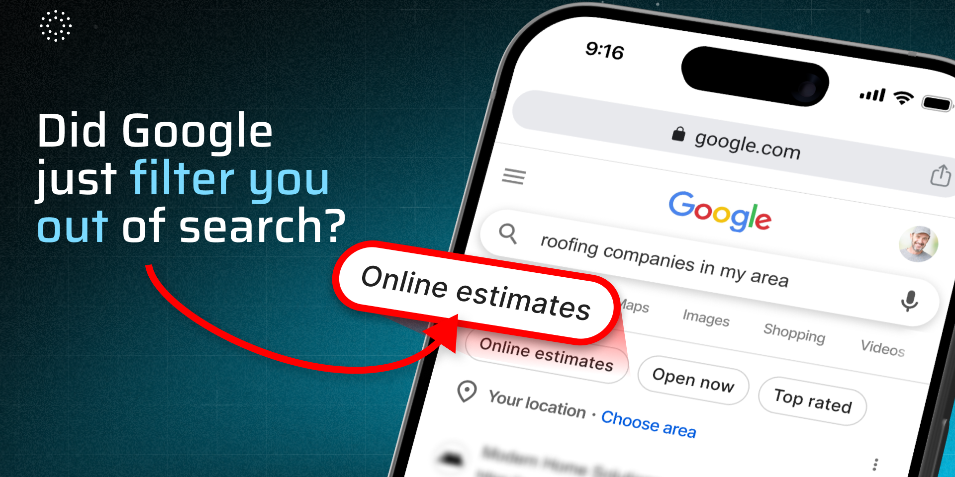 Google's New "Online Estimates" Filter Is Deciding Which Contractors Show Up in Search