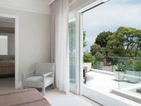 A quiet corner opening to the upstairs terrace