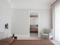 The master bedroom looking through to the ensuite