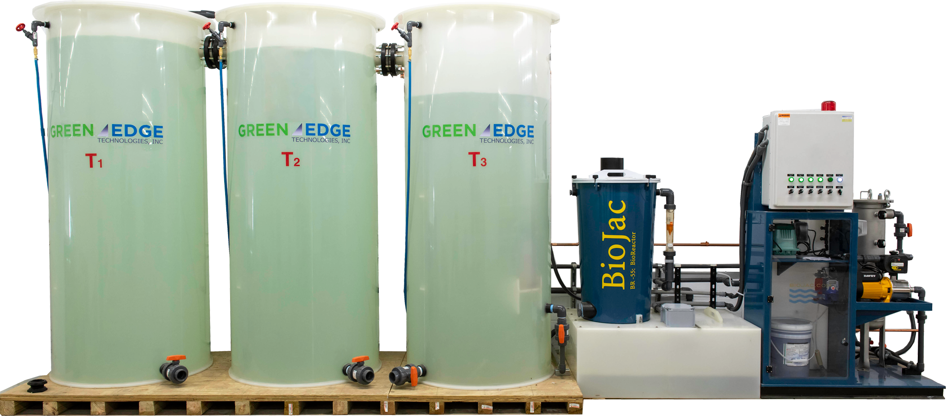 Wash bays can now reclaim water efficiently using the BioJac™ System by GreenEdge Technologies.