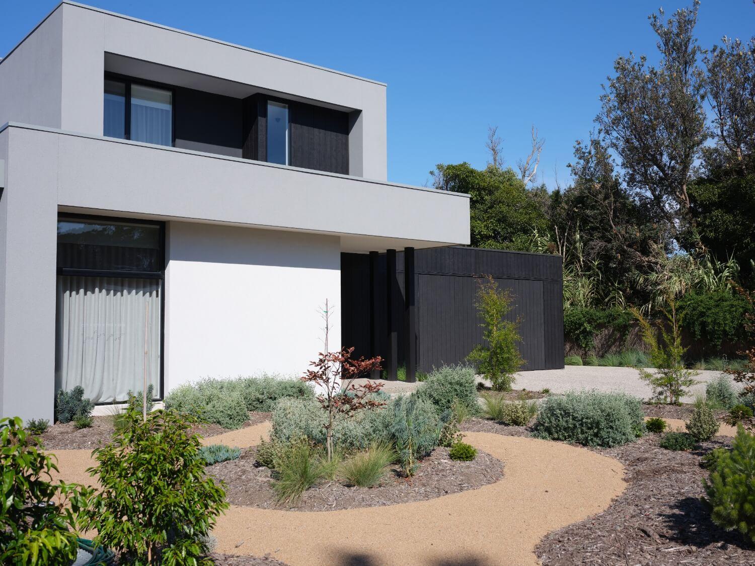 Contemporary Home With Native Australian Landscaping 