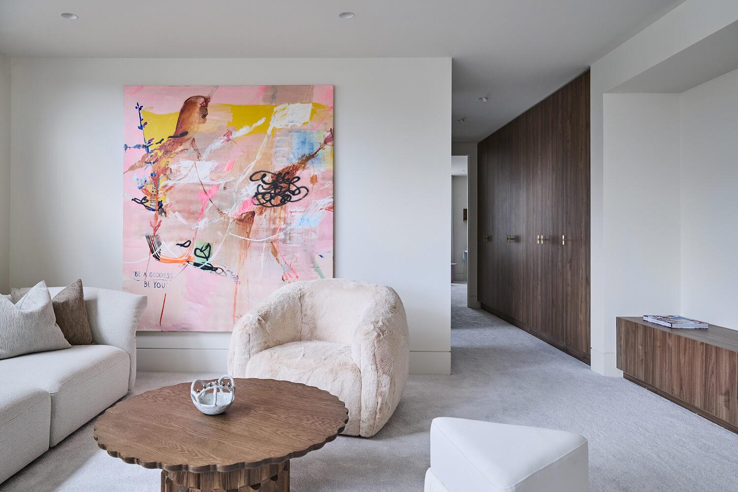 A contemporary designed Thomas Archer lounge space with elegant styling