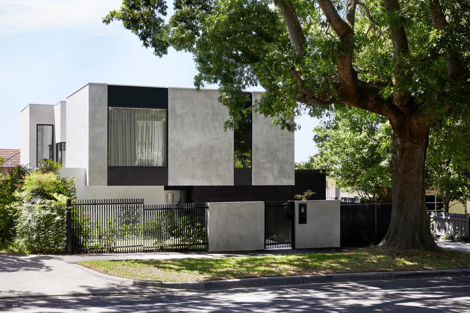 Contemporary Facade With Strong Street Presence In Camberwell