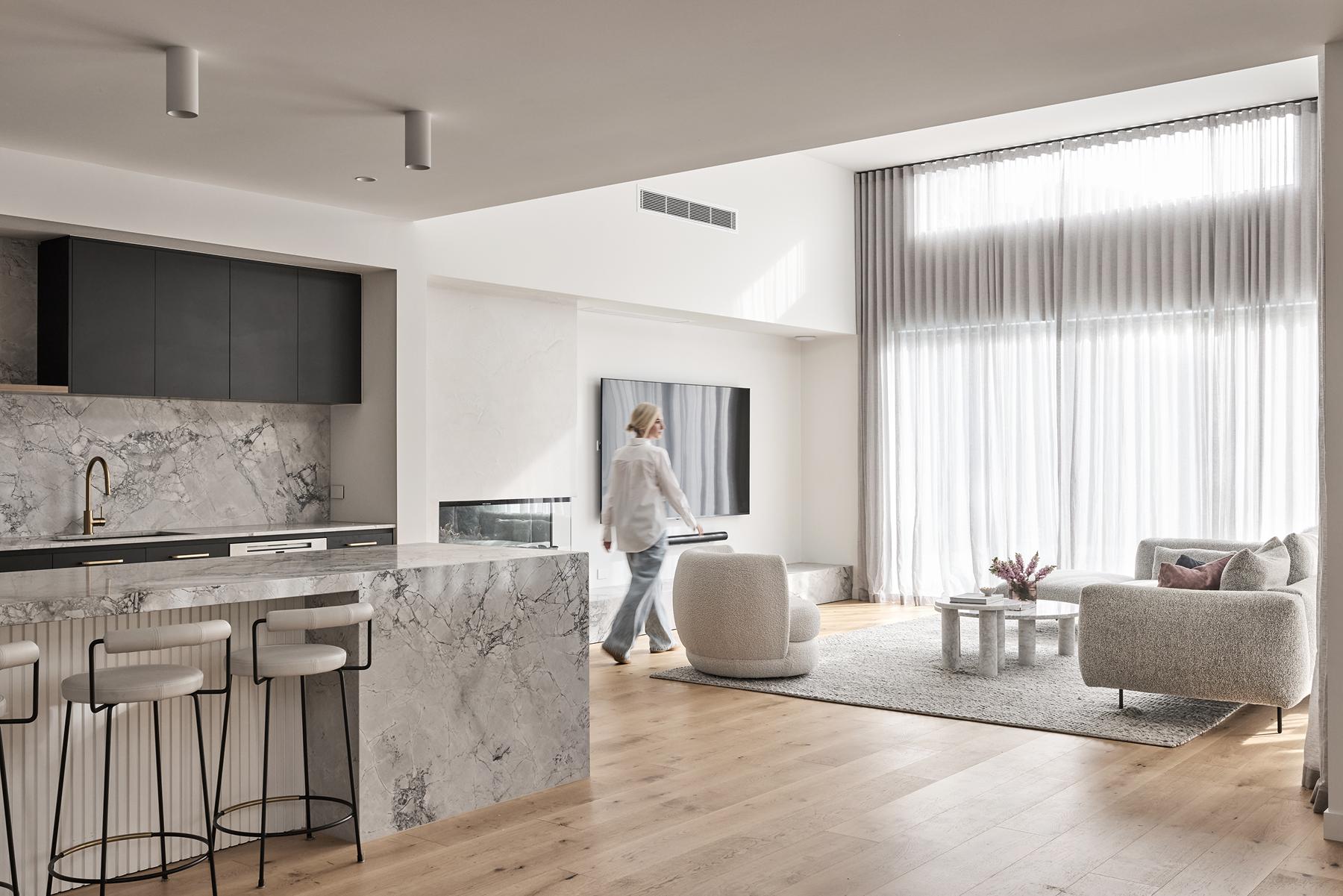 Modern Living Space by Thomas Archer