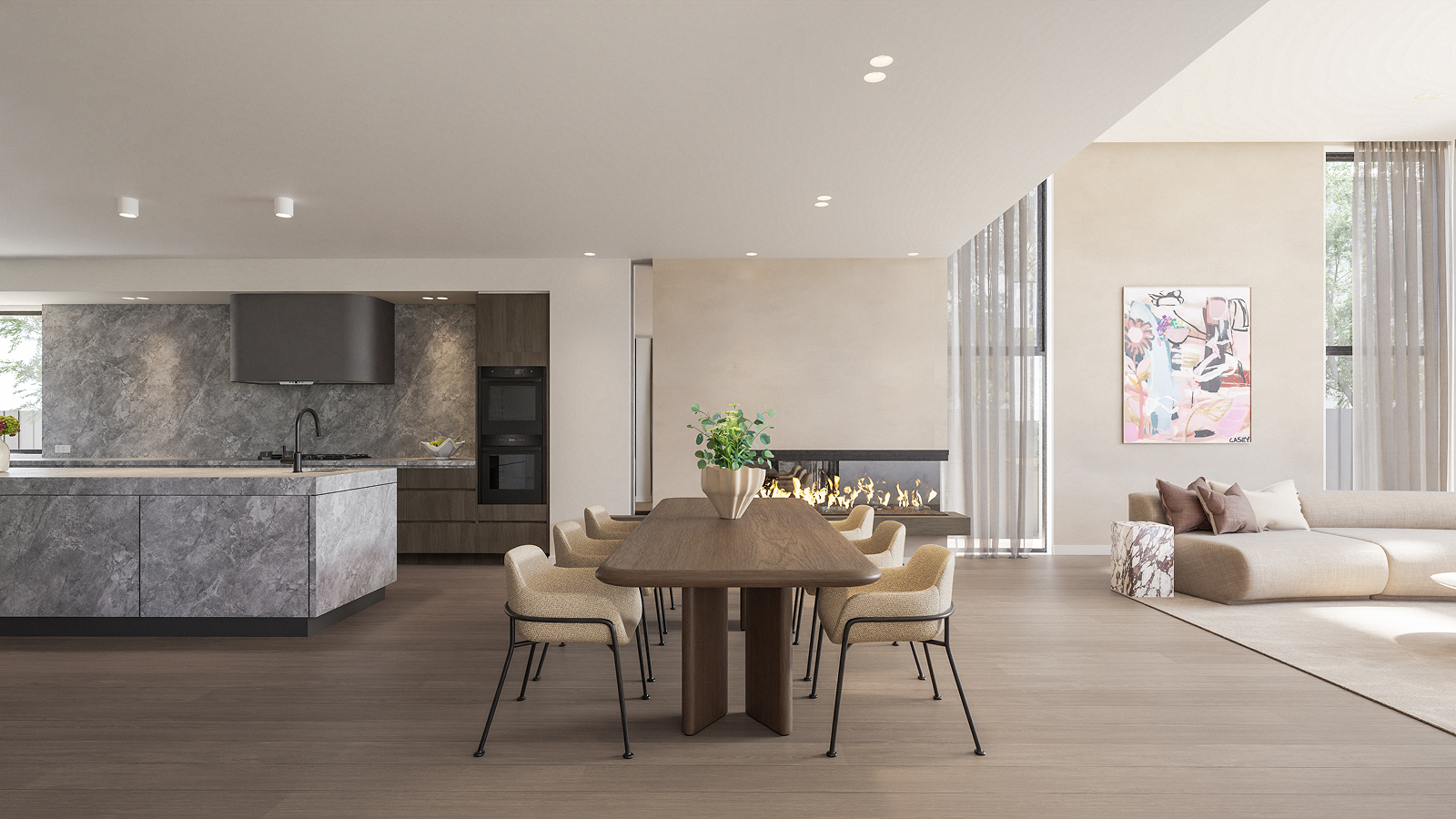 Architecturally designed custom home in Hampton East