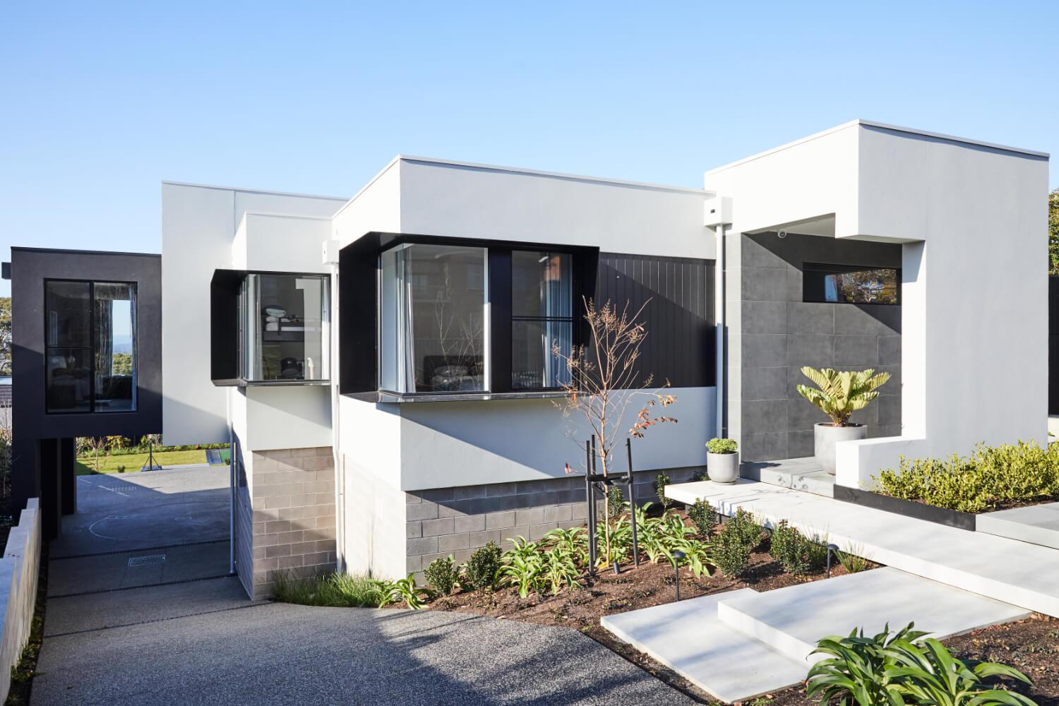 Sloping block houses created by Thomas Archer