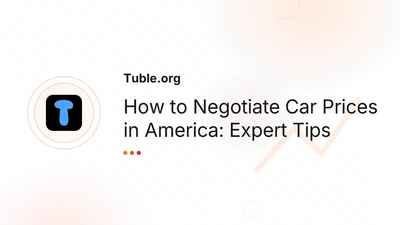 Negotiate Car Prices USA | Dealer & Private Sale Tips
