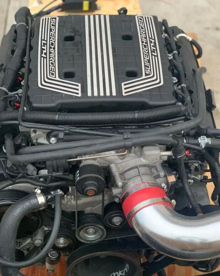 Chevrolet/GM 6.2 L LT4 supercharged V8 engine when paired with a 6-speed manual transmission | Chevrolet | Atlanta | 6