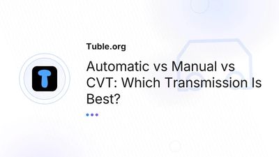 Automatic vs Manual vs CVT — Transmission Guide for America