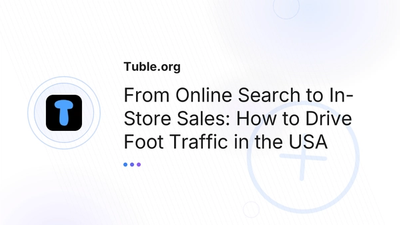 Drive Foot Traffic: How Local SEO Fills Your Store | Tuble.org