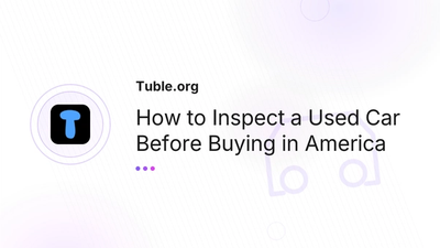 Used Car Inspection Checklist USA | Pre-Purchase Guide