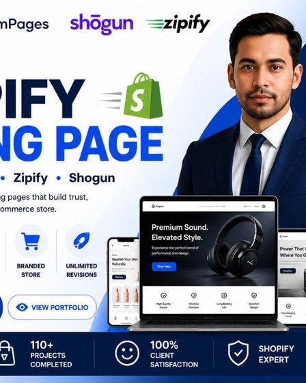 design high converting shopify landing page using pagefly gempages or zipify | Advertising and Marketing | Mesa | 4