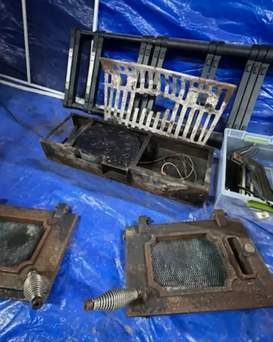 Hutch fire place insert. Whole kit.