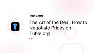 Negotiating Prices on Classifieds: Buyer & Seller Tips | Tuble.org