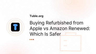 Apple Refurbished vs Amazon Renewed: Which Is Safer?