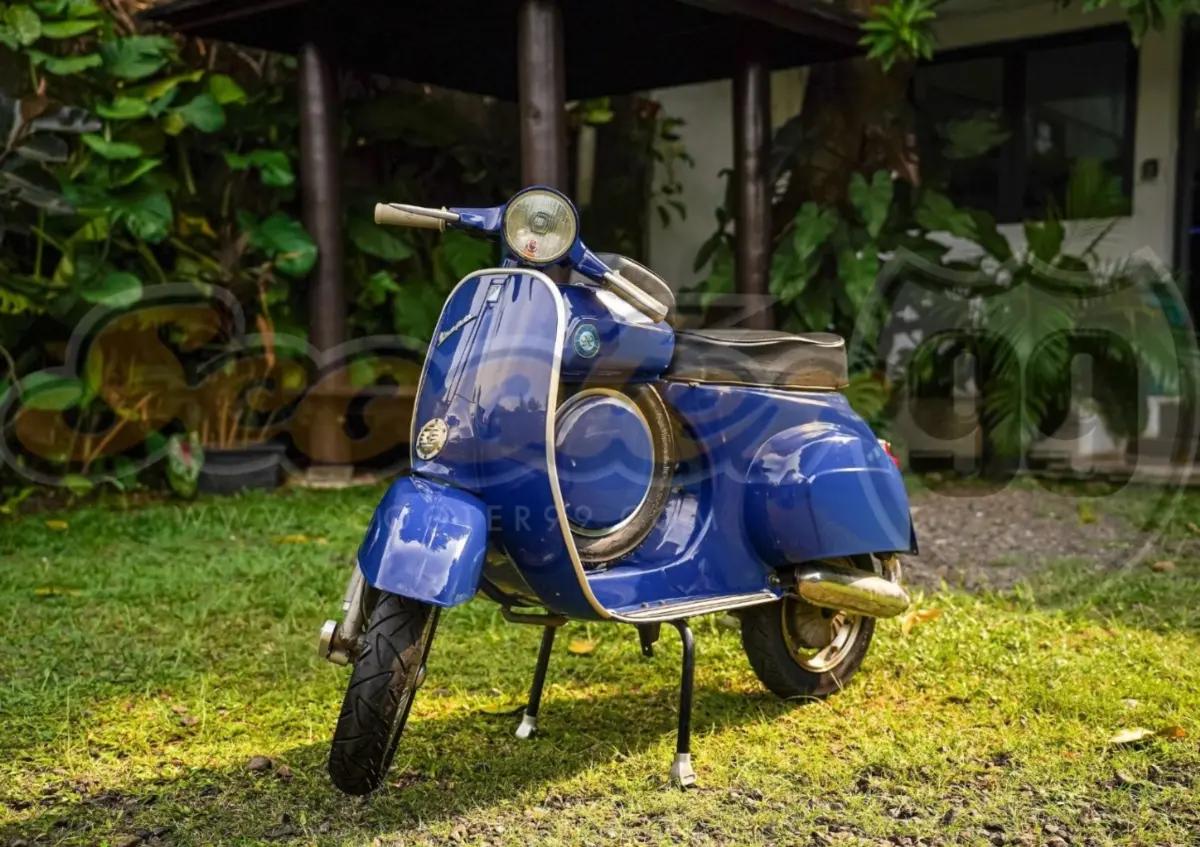 Vespa SS90 Blue Edition — Restored by Scooter99