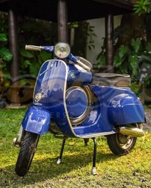 Vespa SS90 Blue Edition — Restored by Scooter99